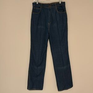 Vintage 70s Montgomery Ward jeans with back pocket detail!